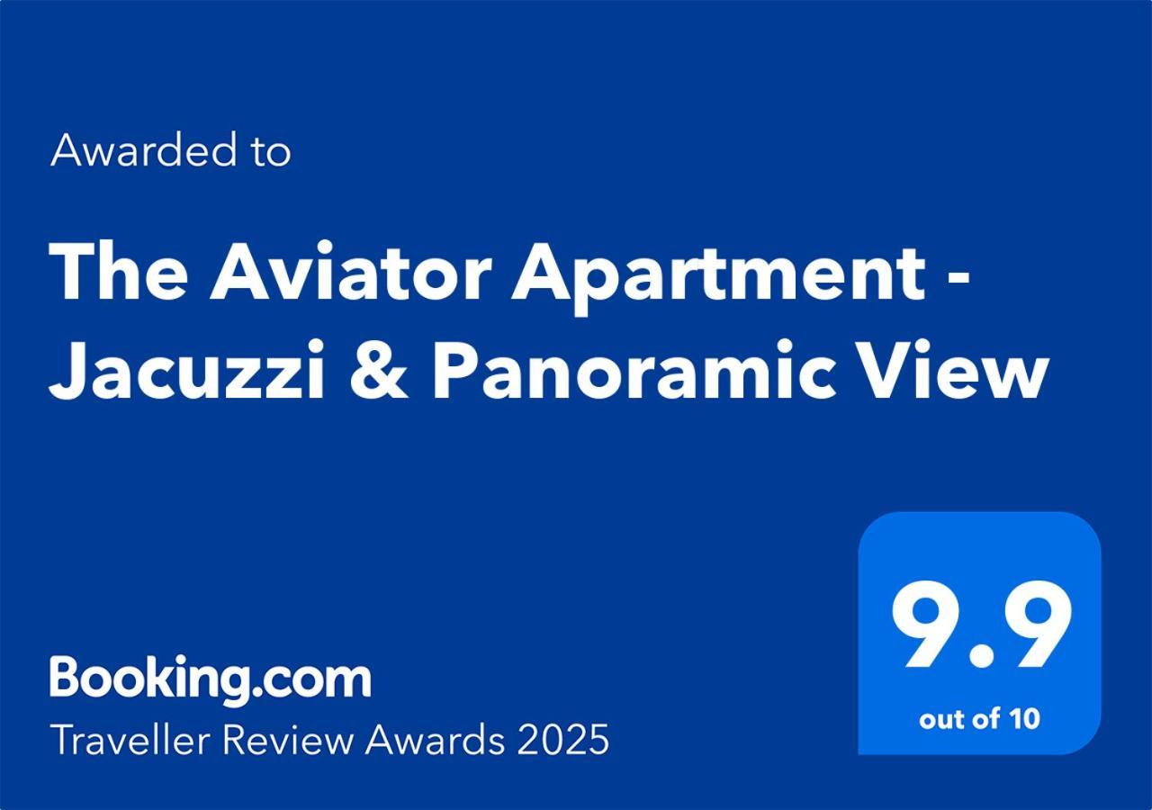 קלוז'-נאפוקה The Aviator Apartment - Jacuzzi & Panoramic View מראה חיצוני תמונה